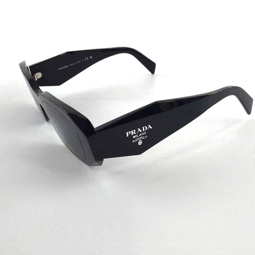 Prada Black Slate Gray Lenses Symbole Sunglasses - Picture 5 of 11